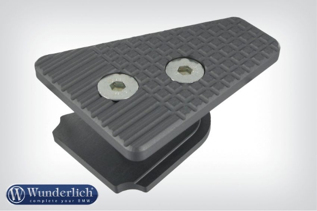 Afbeeldingen van Brake lever enlarger BMW F650GS '08-/ F700GS/ F800GS - titanium Wunderlich