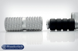 Afbeeldingen van Gear lever enlargement classic version - silver diverse BMW modellen Wunderlich