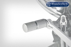 Afbeeldingen van Gear lever enlargement classic version - silver diverse BMW modellen Wunderlich