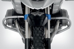 Afbeeldingen van Engine protection bars BMW R1200GS / Adventure '-13 - silver Wunderlich