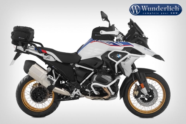 Afbeeldingen van Tank crash bar ADVENTURE STYLE BMW R1200GS / R1250GS LC  white Wunderlich