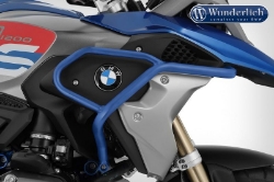 Afbeeldingen van Tank crash bar ADVENTURE STYLE BMW R1200GS LC '17- - blue Wunderlich