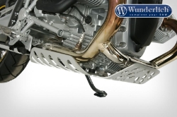 Afbeeldingen van Engine protection plate Dakar diverse BMW modellen - silver Wunderlich