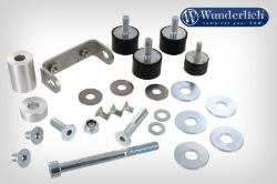 Afbeeldingen van Engine protection plate Dakar diverse BMW modellen - silver Wunderlich