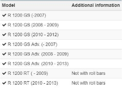 Afbeeldingen van Engine protection plate Dakar diverse BMW modellen - black Wunderlich