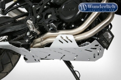 Afbeeldingen van Engine protection plate Dakar diverse BMW modellen - silver Wunderlich