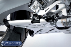 Afbeeldingen van Centre stand protection plate BMW R1200GS/Adventure - silver Wunderlich