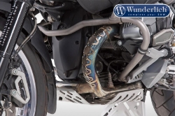 Afbeeldingen van Header pipe protector diverse BMW modellen - silver Wunderlich