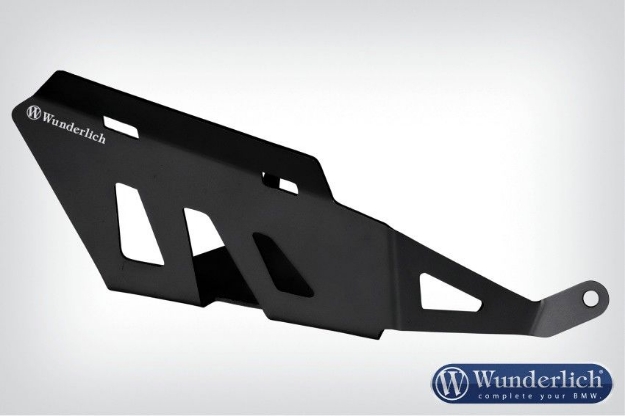 Afbeeldingen van Exhaust flap cover BMW R1200GS/R/RS LC - black Wunderlich