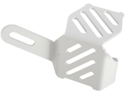 Afbeeldingen van Rear brake case guard BMW R1100GS// R1150GS/Adventure// R850GS - silver Wunderlich