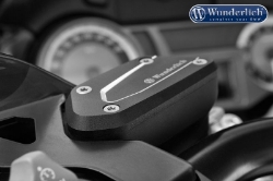 Afbeeldingen van Clutch and brake reservoir cover set diverse BMW modellen - black Wunderlich