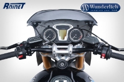 Afbeeldingen van Clutch and brake reservoir cover set diverse BMW modellen - titanium Wunderlich