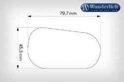 Afbeeldingen van Side stand enlarger for low suspension BMW R1200GS LC/Adventure - black Wunderlich
