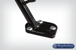 Afbeeldingen van Side stand enlarger for low suspension BMW R1200GS LC/Adventure - black Wunderlich
