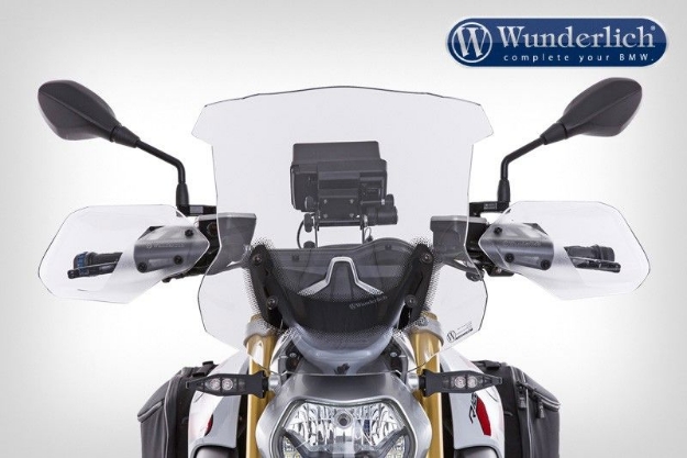 Afbeeldingen van Hand guards CLEAR PROTECT diverse BMW modellen - clear Wunderlich