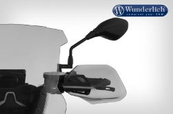 Afbeeldingen van Hand guards CLEAR PROTECT diverse BMW modellen - smoked grey Wunderlich