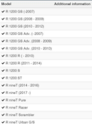 Afbeeldingen van Swingarm pivot covers left diverse BMW modellen - silver Wunderlich