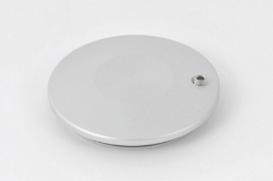 Afbeeldingen van Swingarm Pivot Cover classic design left BMW R1200GS/Adv. // R1200R -'14 // R1200S(T) - silver Wunderlich