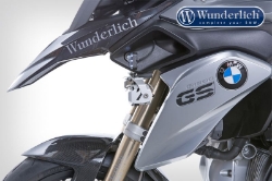 Afbeeldingen van LED auxiliary headlight MicroFlooter BMW R1200GS LC '13-'16 - silver Wunderlich