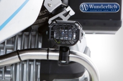 Afbeeldingen van Protective grate for auxiliary Microflooter headlights diverse BMW modellen - black Wunderlich