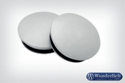 Afbeeldingen van Fork tube cover set diverse BMW modellen - silver Wunderlich