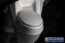 Afbeeldingen van Fork tube cover set diverse BMW modellen - silver Wunderlich