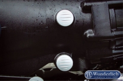 Afbeeldingen van Gearbox plug cover diverse BMW modellen - silver Wunderlich