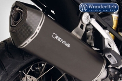 Afbeeldingen van Remus Black Hawk (EURO3) BMW R1200GS LC '13-'16/ Adventure '14-- black Wunderlich