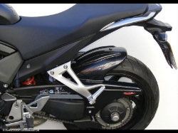Afbeeldingen van Achterspatbord zwart Honda Crossrunner / VFR800FI V-TEC 2002-