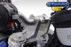 Afbeeldingen van Handlebar riser ABE approved 25mm BMW F800R '15-- silver