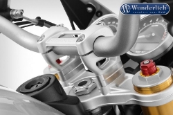Afbeeldingen van Handlebar riser BMW K1600B/ Grand America/ R NineT modellen - silver Wunderlich