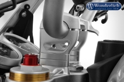 Afbeeldingen van Handlebar riser BMW K1600B/ Grand America/ R NineT modellen - silver Wunderlich