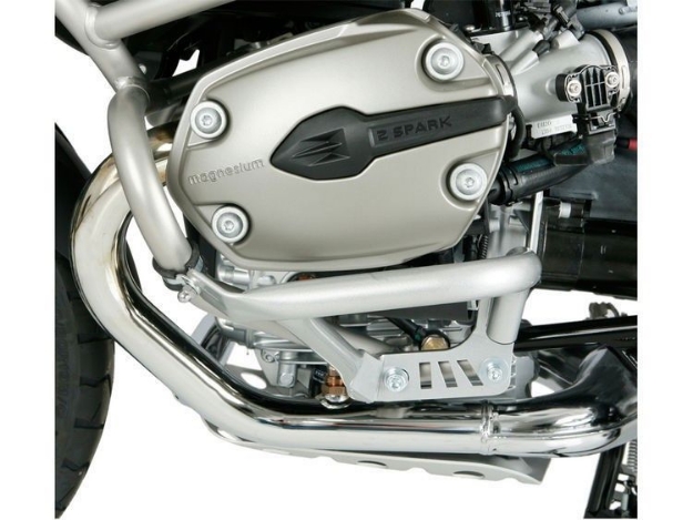 Afbeeldingen van Valve cover protector with original BMW protection bar - silver Wunderlich