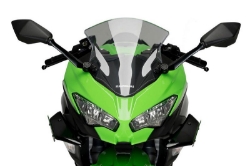 Afbeeldingen van Side Spoiler Downforce van Puig voor de Kawasaki Ninja 400 '18- -groen