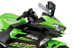Afbeeldingen van Side Spoiler Downforce van Puig voor de Kawasaki Ninja 400 '18- -groen