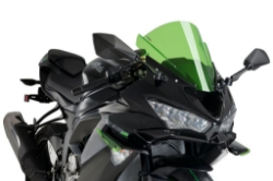 Afbeeldingen van Side Spoiler Downforce Sport Puig Kawasaki ZX6-R '19- - blauw