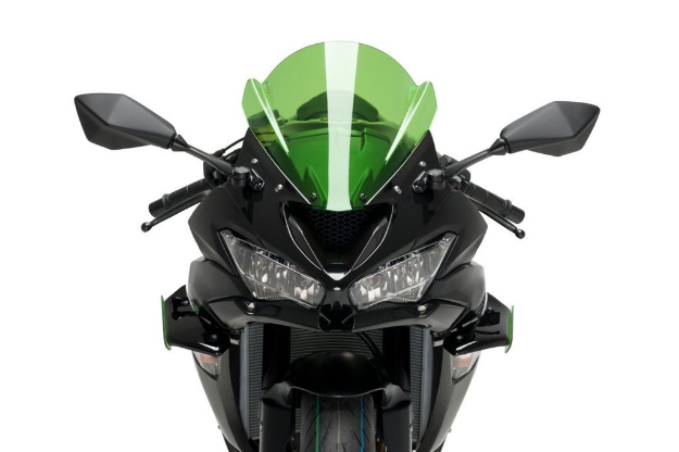 Afbeeldingen van Side Spoiler Downforce Sport Puig Kawasaki ZX-6R 636 ’19- - zwart