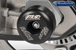 Afbeeldingen van Crash pad rear set BMW F800R - black Wunderlich