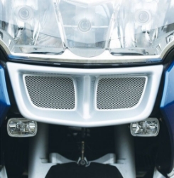Afbeeldingen van Oil cooler grill BMW R1200RT -'09 - silver Wunderlich