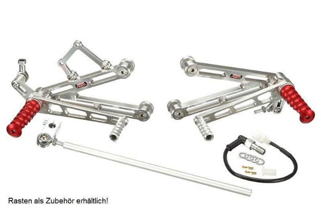 Afbeeldingen van Rem/schakelset ABM model Classico Honda CBR900RR 1992-1993