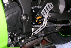 Afbeeldingen van Rem/schakelset ABM model TargaFlex Kawasaki ZX10-R 2011-