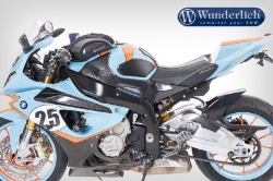 Afbeeldingen van Tank pad kit (3-delig) BMW S1000R / S1000RR - black Wunderlich