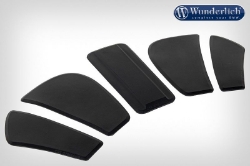 Afbeeldingen van Tank pad set 5 pieces BMW R1200RT LC - black Wunderlich