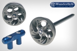 Afbeeldingen van Hub cover Tornado diverse BMW modellen - titanium Wunderlich