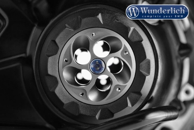 Afbeeldingen van Hub cover Â»TORNADOÂ« diverse BMW modellen - titanium Wunderlich