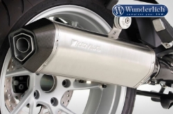 Afbeeldingen van REMUS Black Hawk Slip on (Euro 4) BMW R1200RT LC - titanium Wunderlich