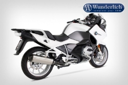 Afbeeldingen van REMUS Black Hawk Slip on (Euro 4) BMW R1200RT LC - titanium Wunderlich
