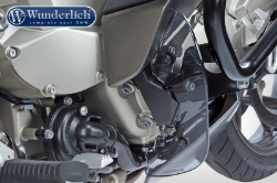 Afbeeldingen van Foot protectors Â»CLEAR-PROTECTÂ« BMW K1600GT -'16/GTL -'16 - smoked grey Wunderlich