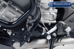 Afbeeldingen van Foot protectors Â»CLEAR-PROTECTÂ« BMW K1600GT -'16/GTL -'16 - smoked grey Wunderlich