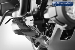 Afbeeldingen van Foot protectors Â»CLEAR-PROTECTÂ« BMW K1600B/Grand America - smoked grey Wunderlich